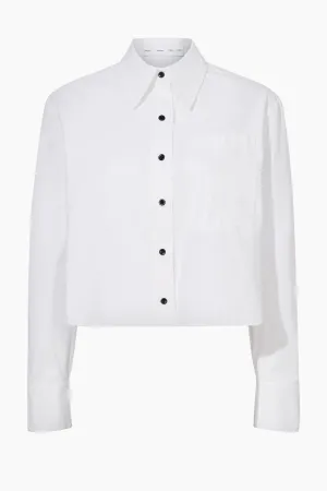Damen Proenza Schouler Günstiger Proenza Schouler White Label Alma Hemd - Weiß