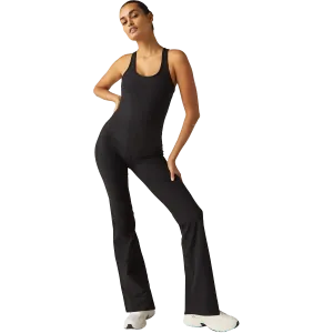 Damens Overall mit Space-Dye-Muster