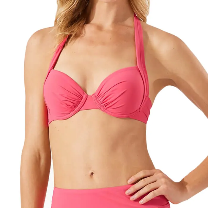 Damen Tommy Bahama Bademode Tommy Bahama Pearl Unterbüsten-BH mit voller Abdeckung - Coral Coast *