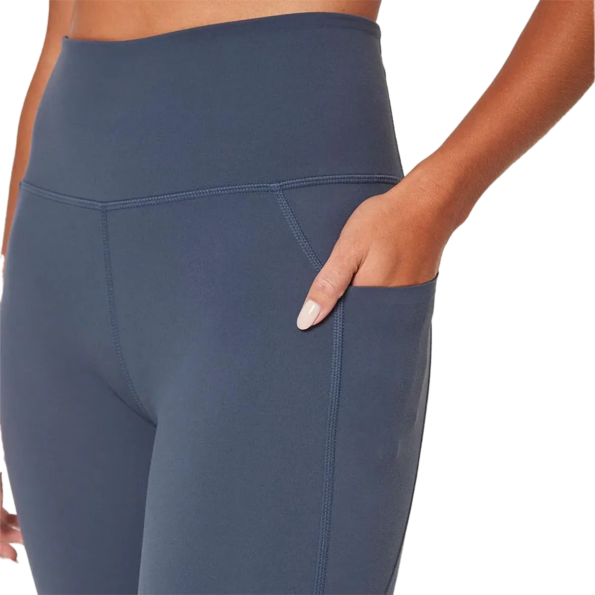 Damen Velocity High-Waisted Leggings mit Taschen 26
