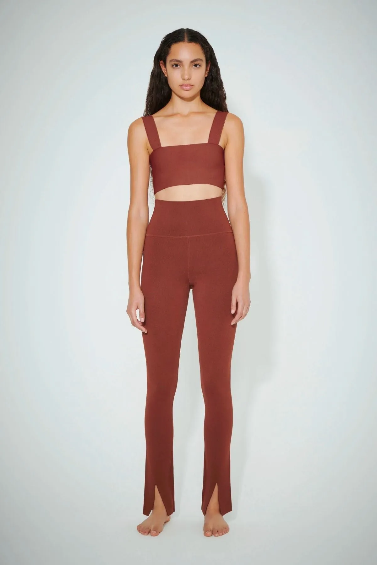 Damen Victoria Beckham Victoria Beckham VB Body Träger Bandeau Top - Braun