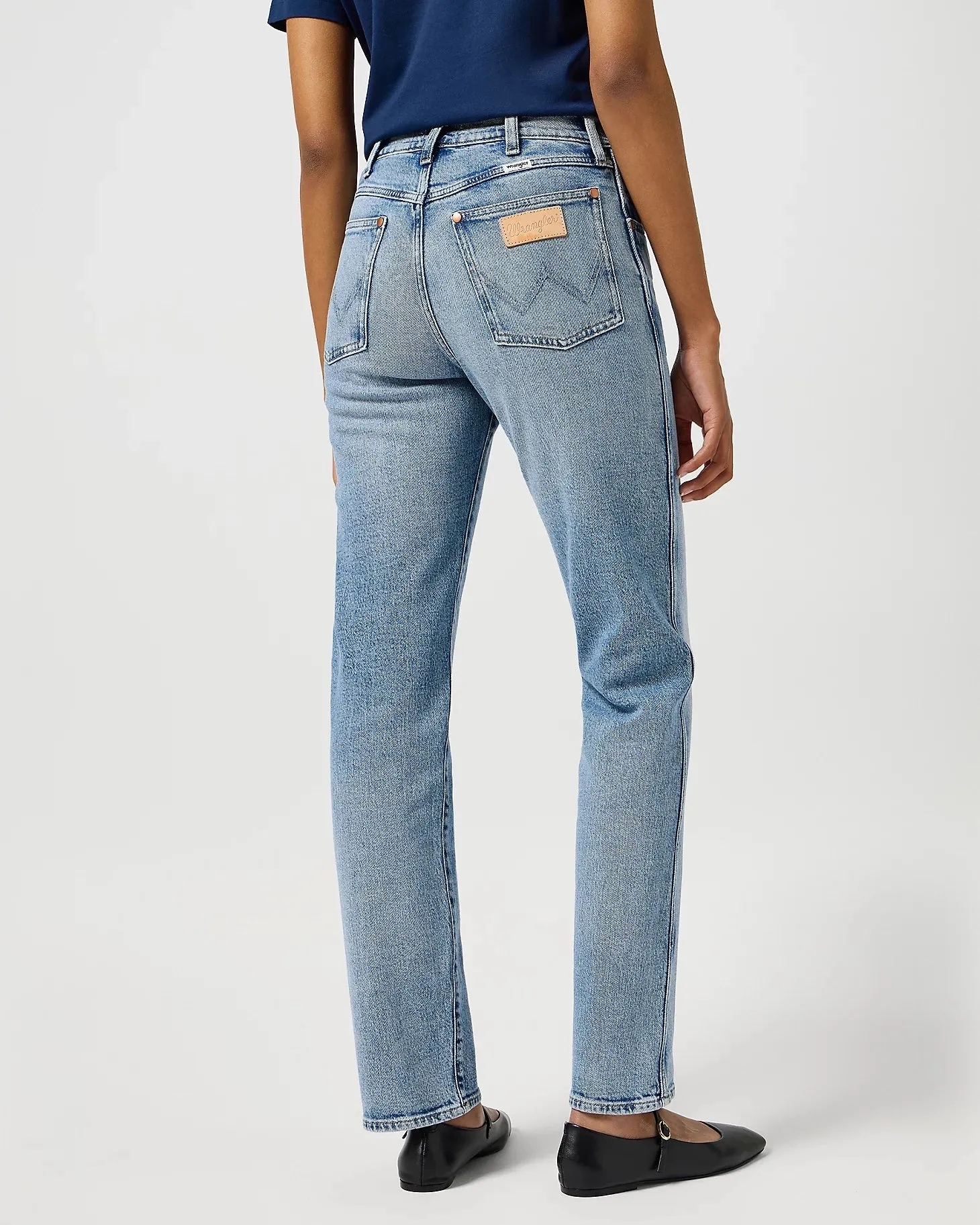 Wrangler Kleidung Sunset Jeans in Frostiges Silber