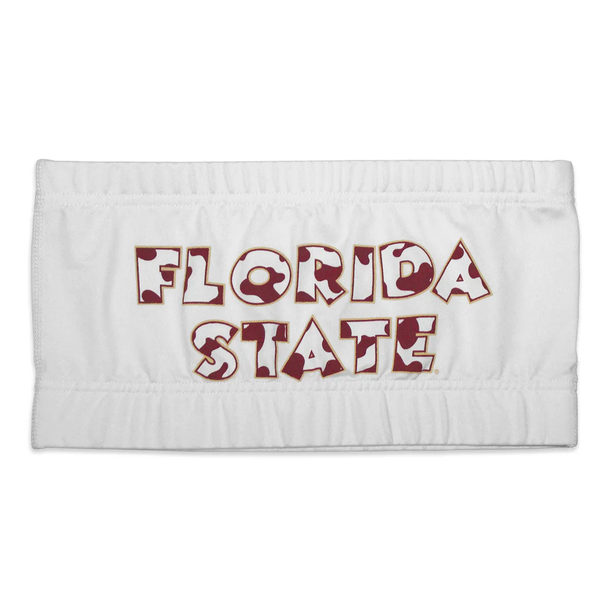 ZooZatz Damen Florida State Bandeau - Weiß ZooZatz Kleidung Damen