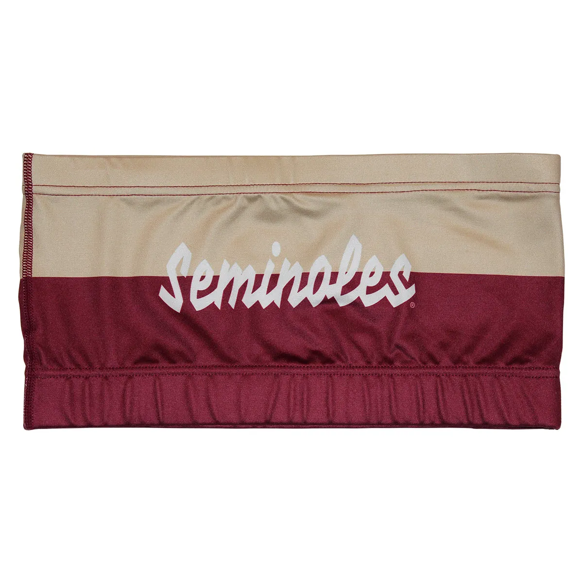 ZooZatz Damen Seminoles Colorblock Bandeau - Granat/Gold ZooZatz Kleidung Damen