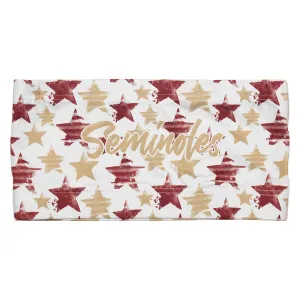 ZooZatz Damen Seminoles Sterne Design Bandeau - Weiß ZooZatz Kleidung Damen